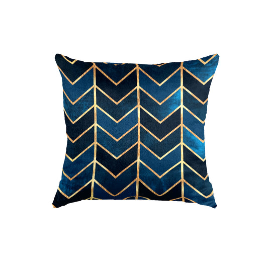 SuperSoft Arrow Blue Throw Pillow