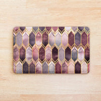 Thumbnail for SuperSoft Pink Stained Door Mat