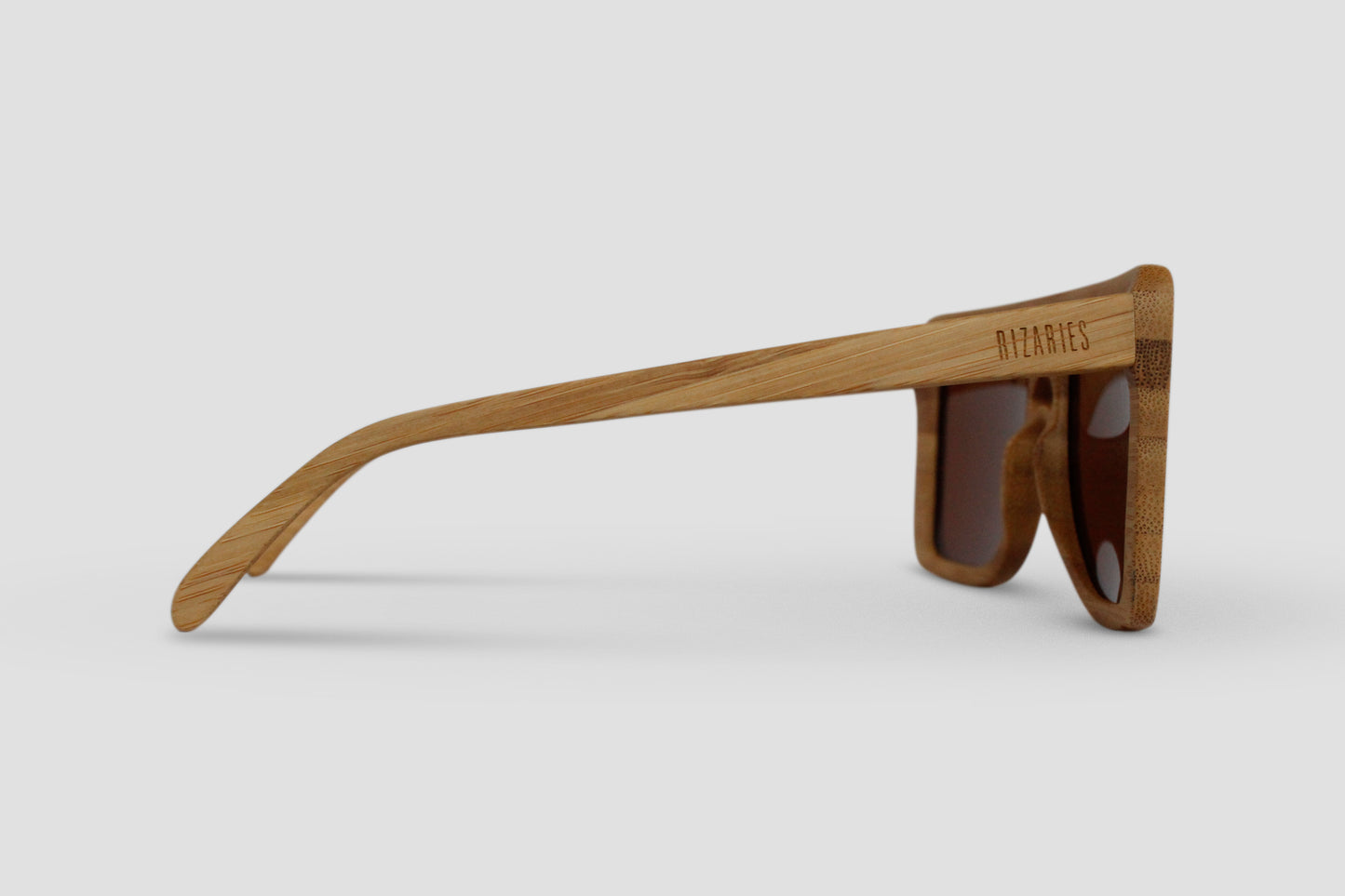 Big Square Wood Sunglasses