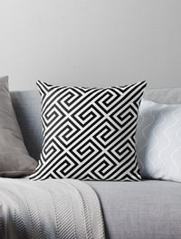 Thumbnail for SuperSoft Greek Keys Geometric Pattern