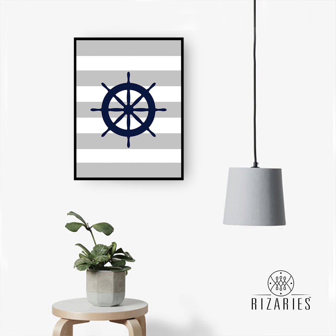 Anchor Design Handmade Canvas Painting