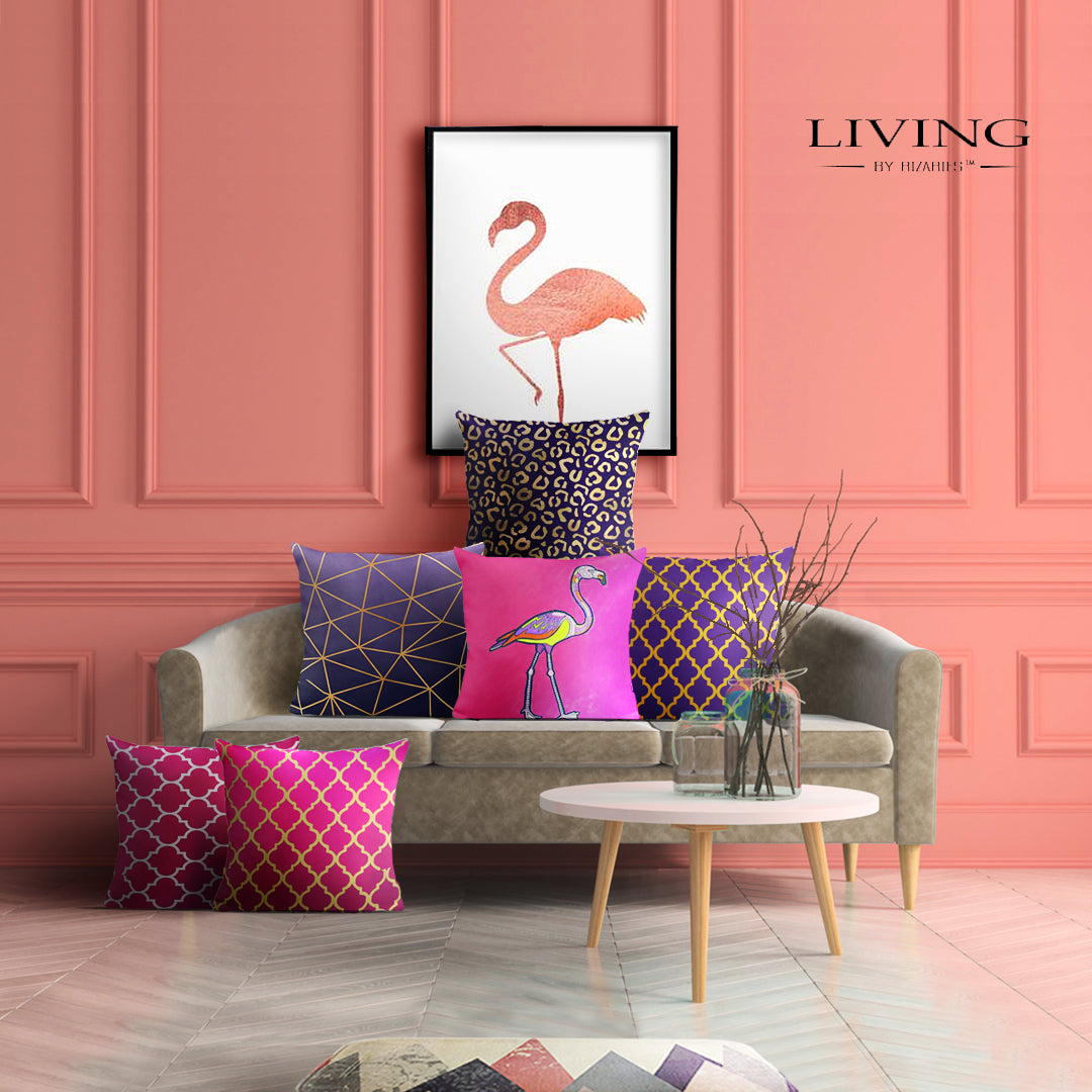 Pink Flamingo Handmade Canvas Painting