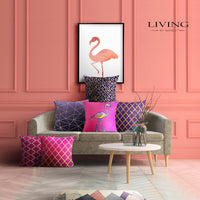 Thumbnail for Pink Flamingo Handmade Canvas Painting