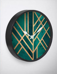 Thumbnail for Emerald Art Deco Wall Clock