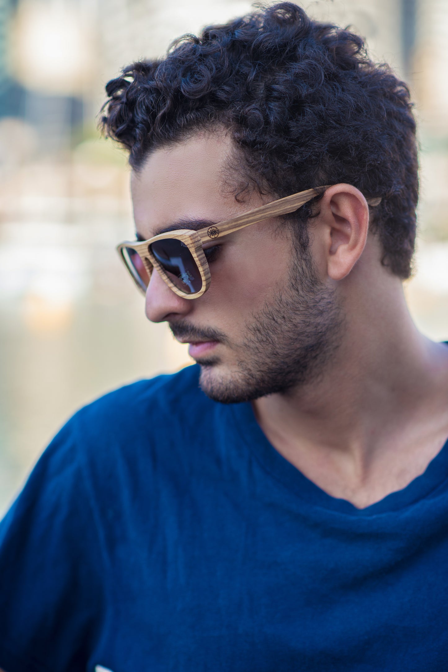 Zebra Wood Sunglasses