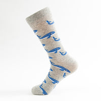 Thumbnail for Blue Fish Crazy Socks