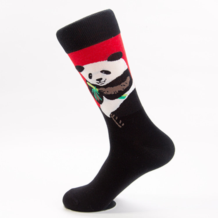 Lonely Panda Crazy Socks