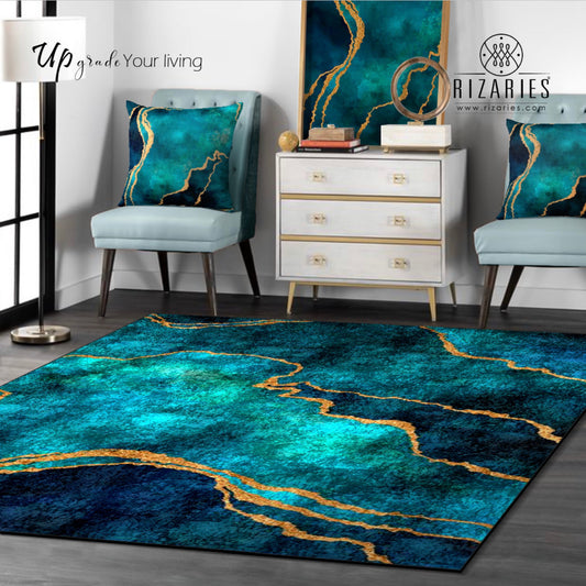 Sea Green Abstract Bundle of 4 (READ DESCRIPTION)