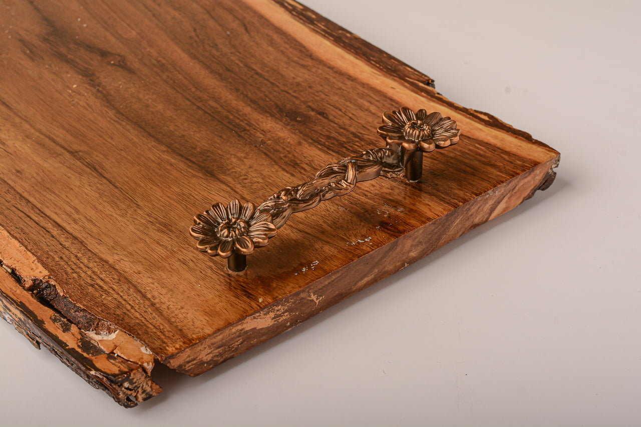 Kikar 1 Straight Wooden Platter/Tray