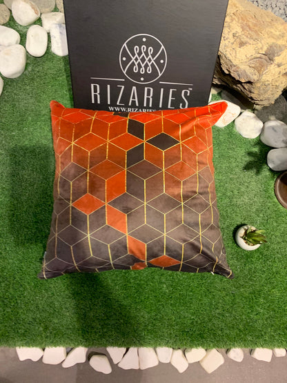 SuperSoft Orangish Red & Black Gradient Cubes