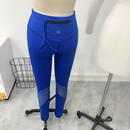 Royal Blue Crazy Workout 2 Pcs Set