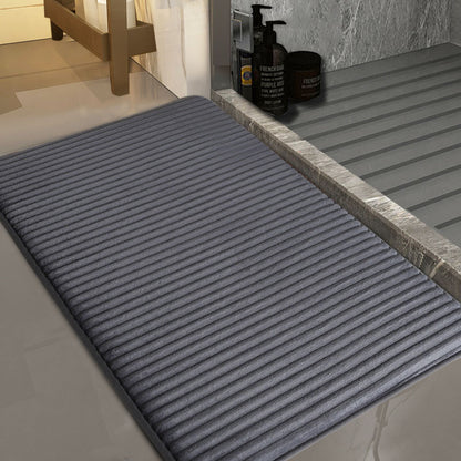 SuperSoft Memory Cut Design Door/Bath Mat