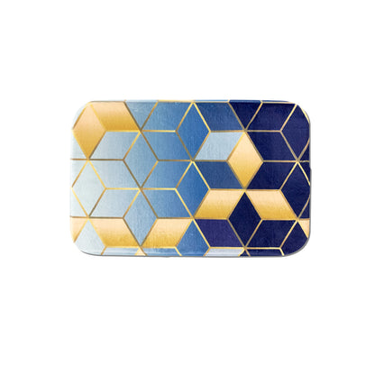 SuperSoft Soft Gradient Cubes Door Mat