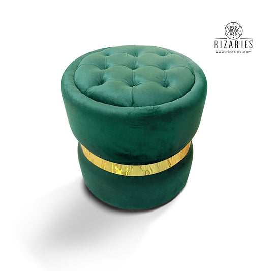 Soft Modern Round Ottoman