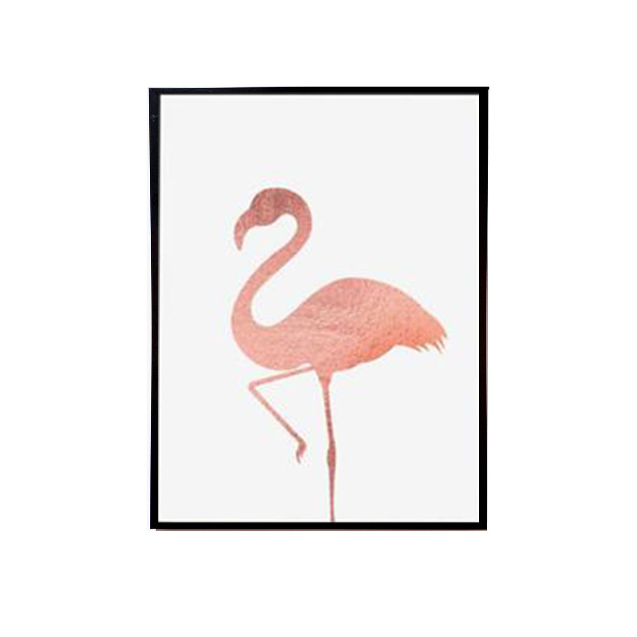 Pink Flamingo Handmade Canvas Painting