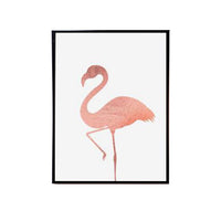 Thumbnail for Pink Flamingo Handmade Canvas Painting