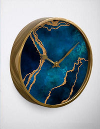 Thumbnail for Blue Abstract Wall Clock