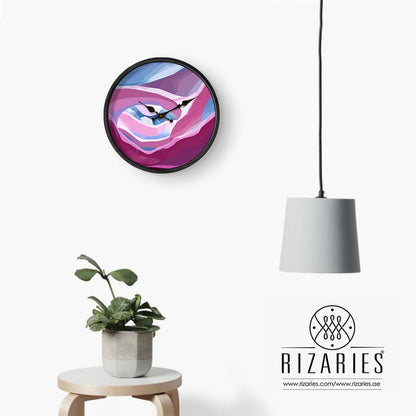 Shades of Pink Wall Clock