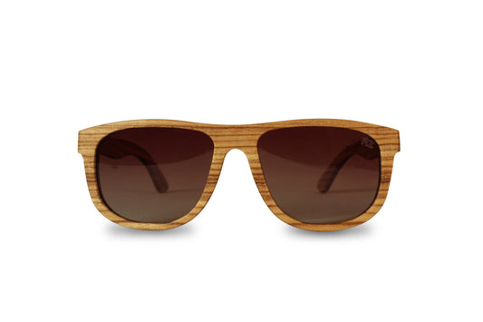 Zebra Wood Sunglasses