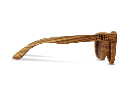 Zebra Wood Sunglasses