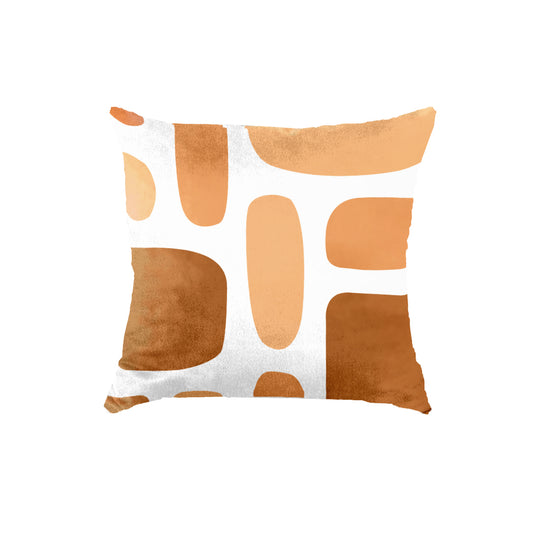 SuperSoft Modern Shades of Brown Abstract