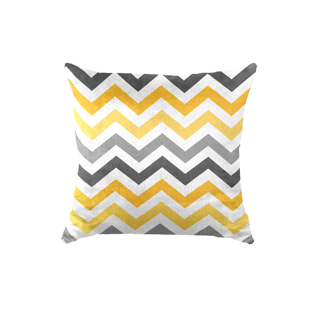 SuperSoft Yellow Gold Grey Chevron