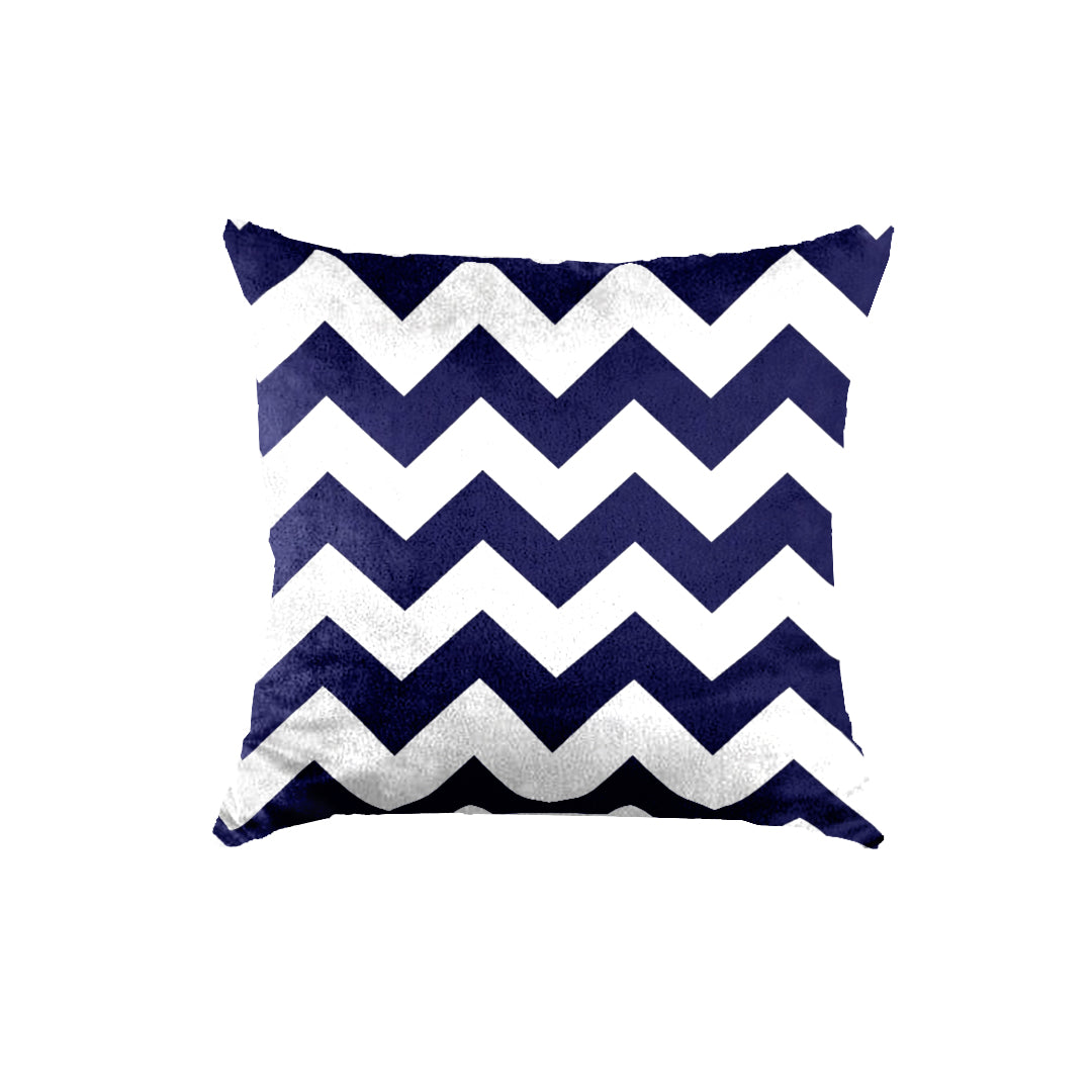 SuperSoft Navy Blue & White Chevron