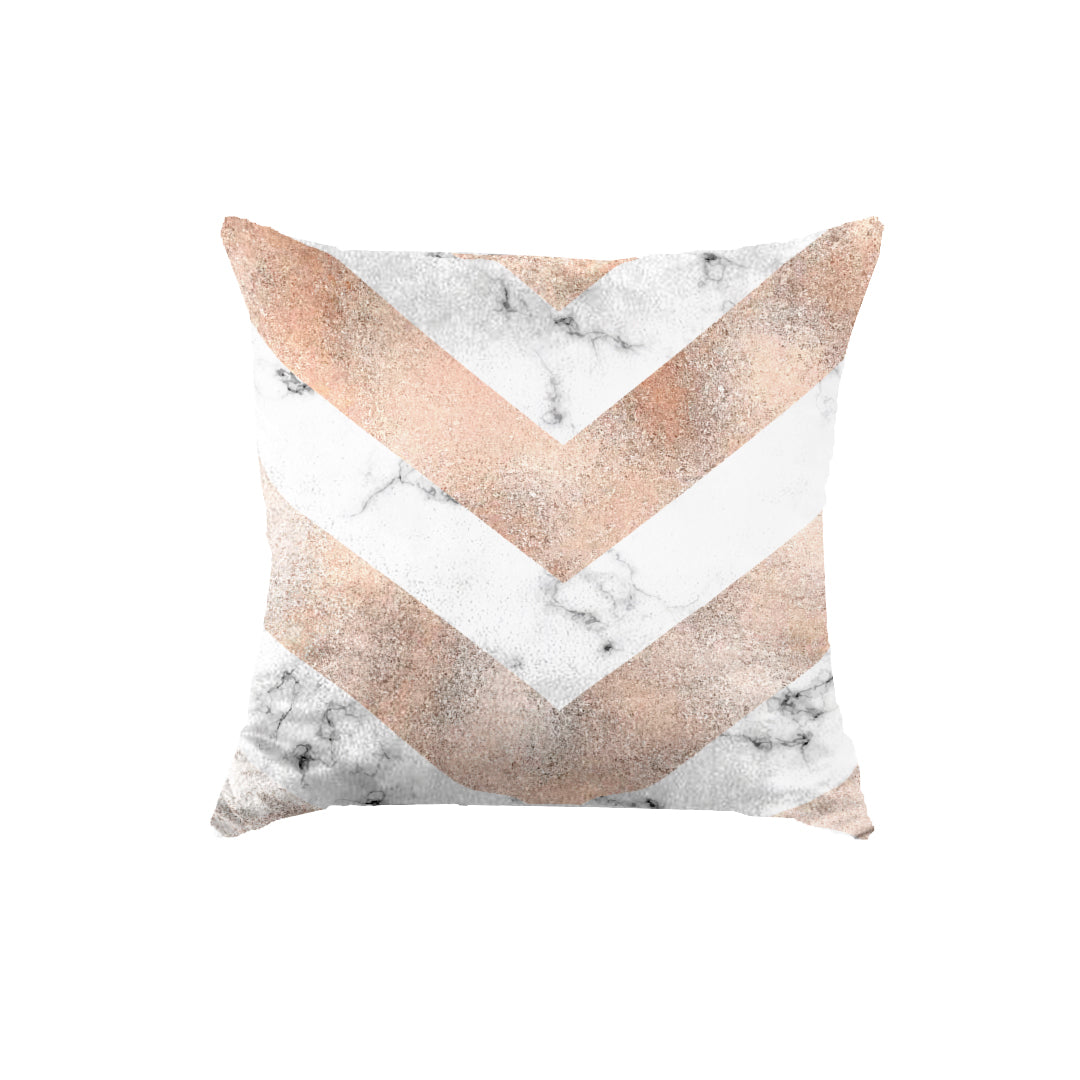 SuperSoft Rose Gold marble Chevron