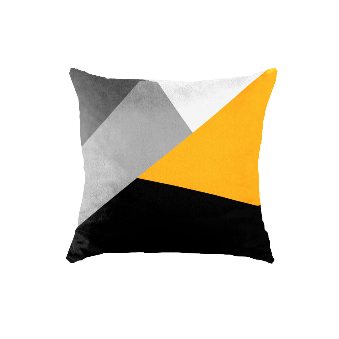 SuperSoft Grey Yellow Black Geo