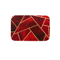 Thumbnail for SuperSoft Red & Gold Door Mat