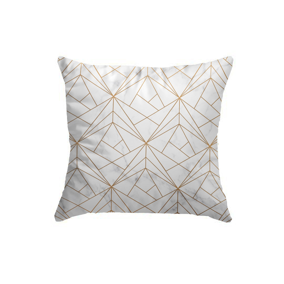 SuperSoft Gold Geo Pattern