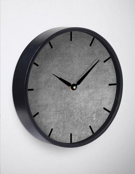 Modern Grey Wall Clock