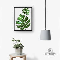 Thumbnail for Green Leave Handmade Canvas Painting