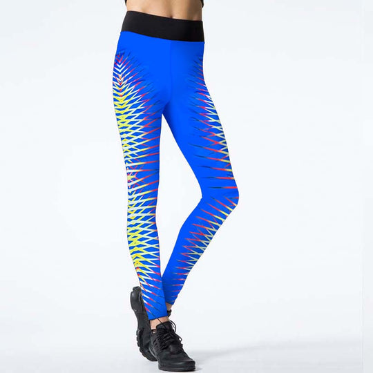 Colorful Abstract Yoga Pants – Rizaries