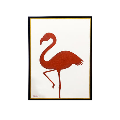 Flamingo Handmade Canvas Painting