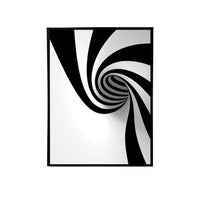 Thumbnail for Black & White 3D Handmade Canvas Painting