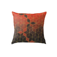Thumbnail for SuperSoft Orangish Red & Black Gradient Cubes