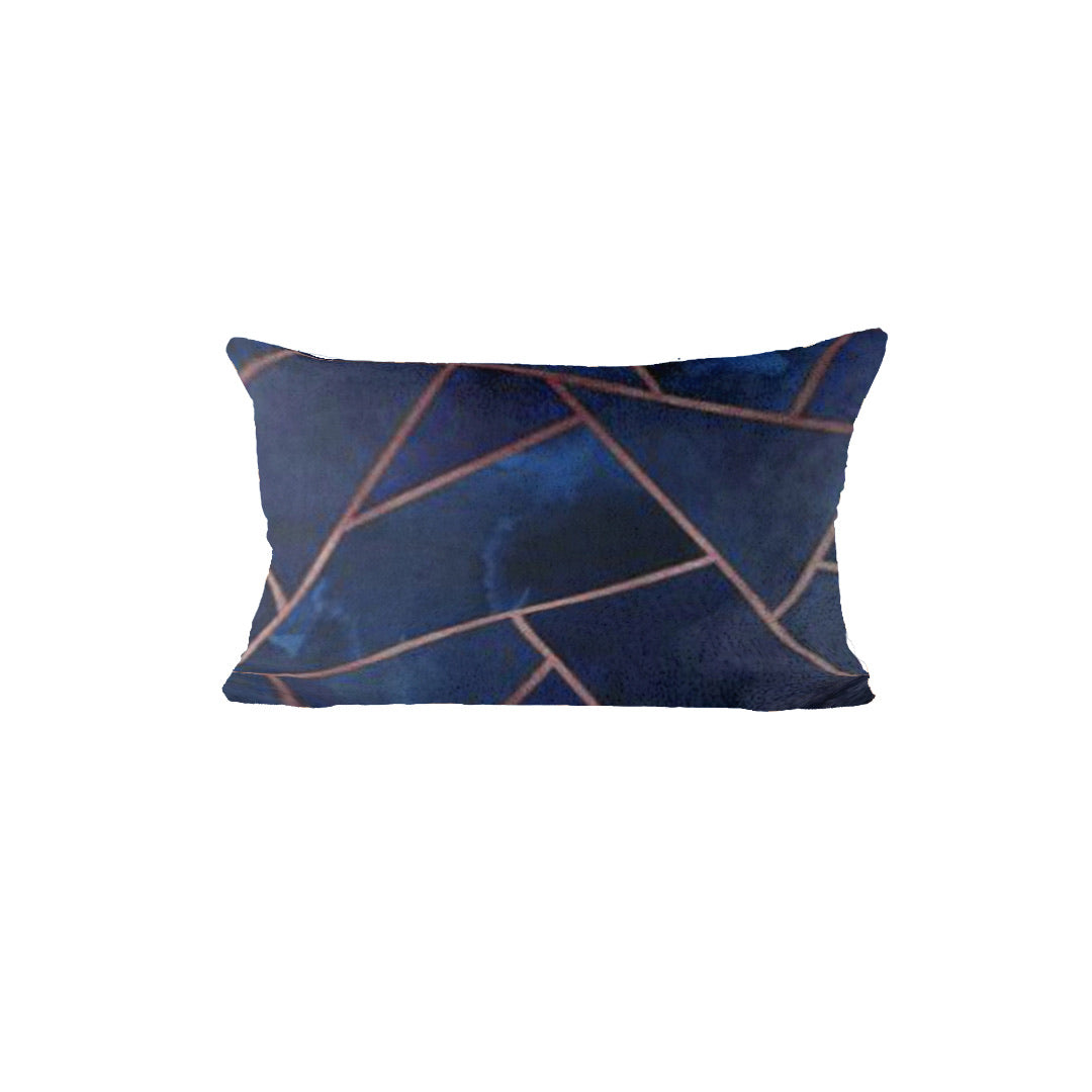 SuperSoft Navy & Dull Copper Rectangle