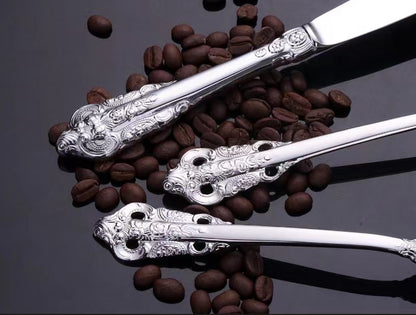 Carving Silver Cutlery Set