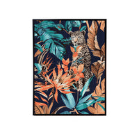 Thumbnail for Leopard in the Jungle Handmade Canvas Painting