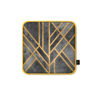 Thumbnail for Super Soft Grey Art Deco Chair Cushion