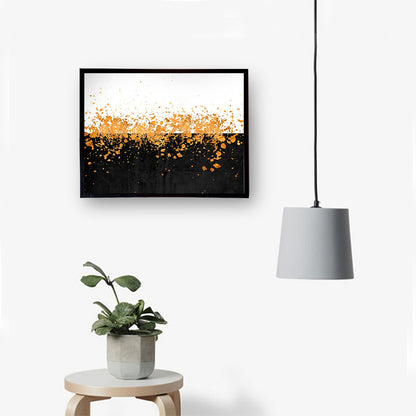 Sprinkles of Gold Canvas Painting