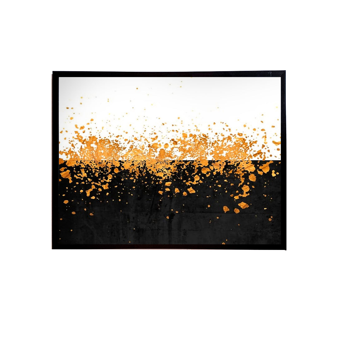 Sprinkles of Gold Canvas Painting