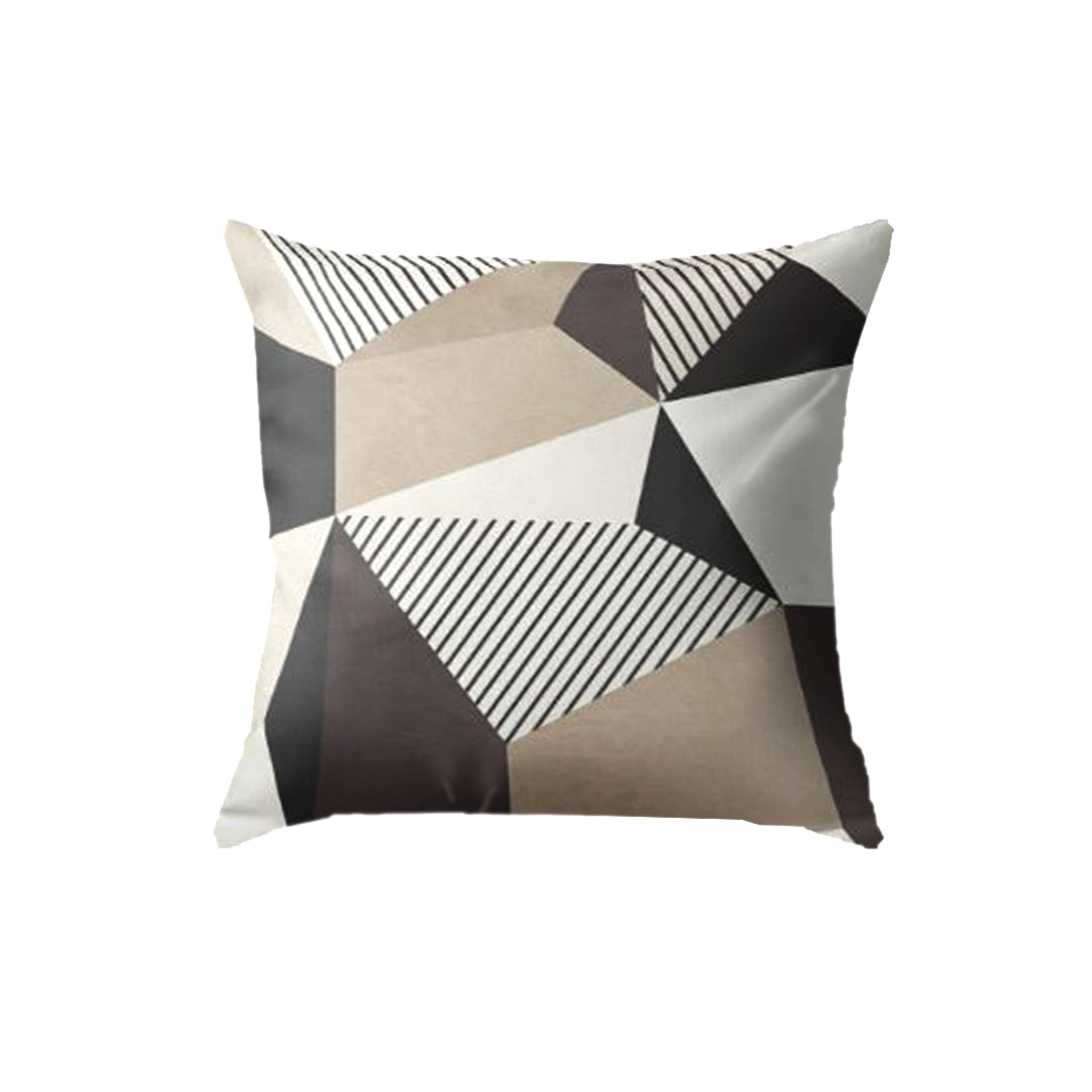 SuperSoft Brown Abstract Geometric