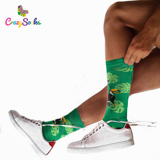 Parrot Crazy Socks