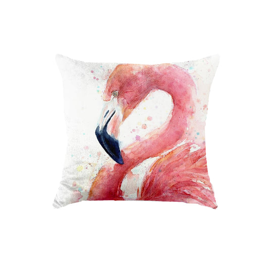 SuperSoft Flamingo Throw Pillow