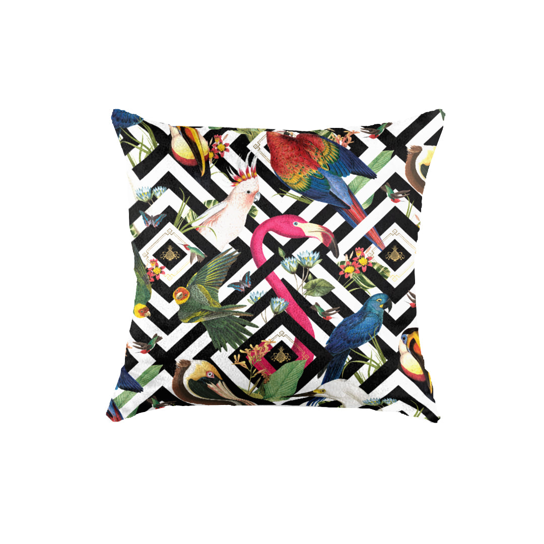 SuperSoft Flamingo Geometric