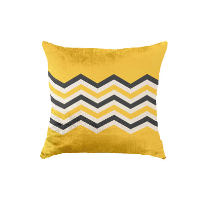 SuperSoft Chevron Yellow & Grey