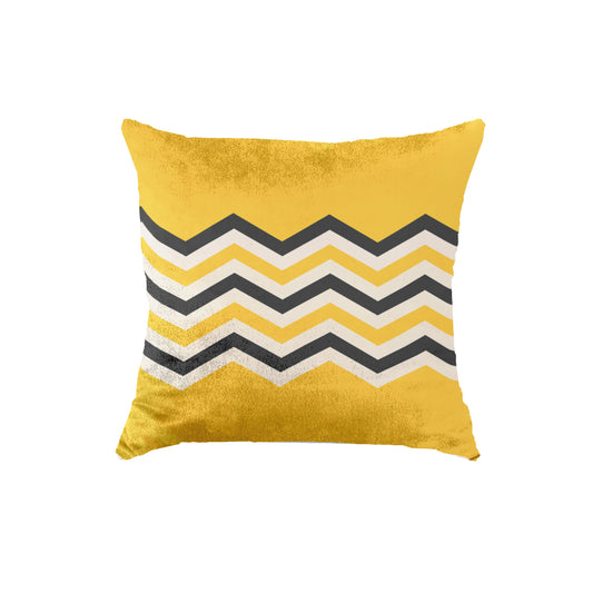 SuperSoft Chevron Yellow & Grey
