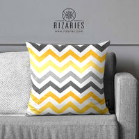 Thumbnail for SuperSoft Yellow Gold Grey Chevron